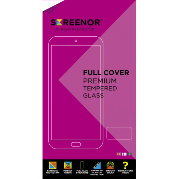 16046 SCREENOR TEMPERED IPHONE 14 PRO MAX NEW FULL COVER - Image 1