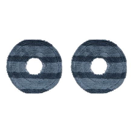 Anker Eufy 2-Pack Vacuum Mop Replacement Pads, Compatible C20 Series Robot Vacuums, Gray/Blue