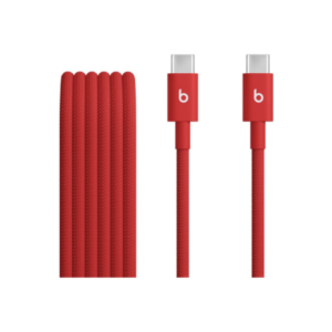 Apple USB-C to USB-C Woven Cable (1.5 m) - Rapid Red