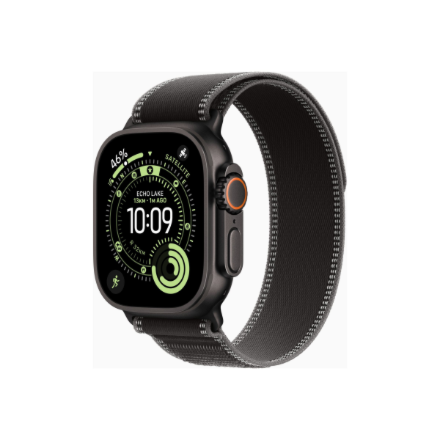 Apple Watch Ultra 3 GPS + Cellular, Smart watch, Always-On Retina, 49 mm, Black/Charcoal