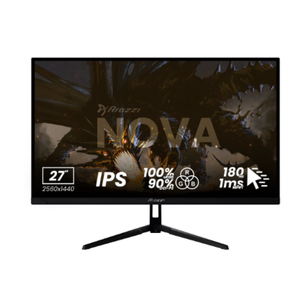 Arozzi Nova, 24 ", IPS, FHD 16:9, 200 Hz, 1 ms, 1920 x 1080 pixels, 300 cd/m², HDMI ports quantity 1, Black
