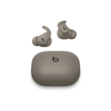 Beats Powerbeats Fit - wireless Noise-Cancelling Workout Earbuds with Ultimate Secure Fit - Gravel Grey