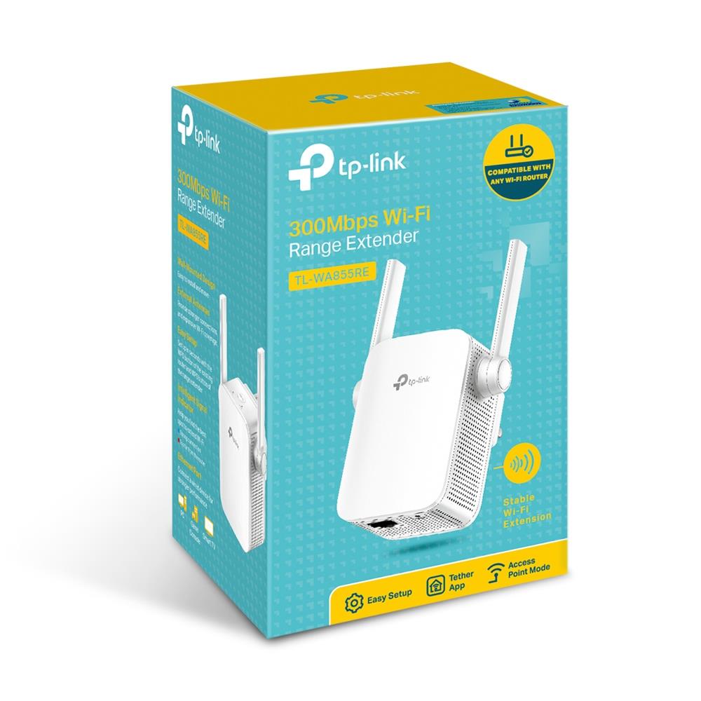 cf99e248-9296-4861-8ab4-0b605b03fe5c TP-Link Wrl range extender 300MBPS TL-WA855RE - Pilt 1