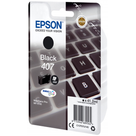 Epson WF-4745 Series Ink Cartridge L Black Ink Cartridge Black
