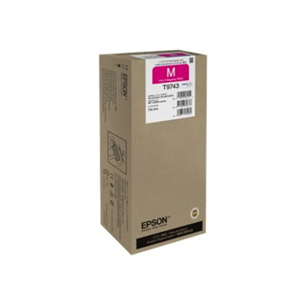 Epson WF-C869R Magenta XXL Ink WorkForce Pro T97430N C13T97430N T9743 - XXL size - magenta - original - ink cartridge Ink cartridge Magenta