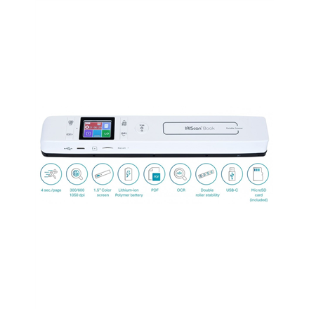 Iris IRIScan Book 7 Handheld Scanners