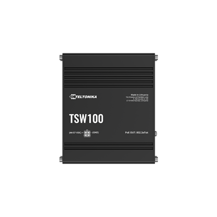 Teltonika Ethernet Switch TSW100, Unmanaged, Wall-mountable