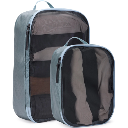 Thule Packing Cube Set, 1x Medium, 1x Small, Packing Cube, Pond Gray