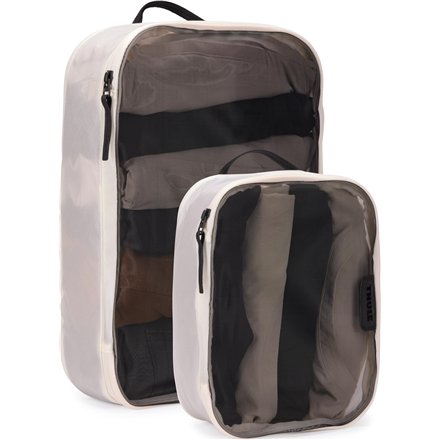 Thule Packing Cube Set, 1x Medium, 1x Small, Packing Cube, White